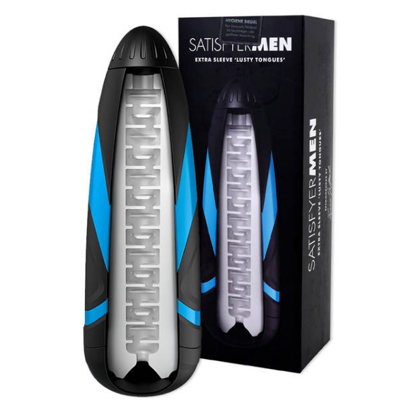 Сменный вкладыш Satisfyer Men Lusty Tongues, телесный