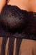 Сорочка прозрачная Casmir Nicolette black, L/XL