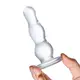 Стеклянная ёлочка Glas 9 см, бесцветная