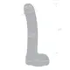 Фаллоимитатор Glas Curved G-Spot 18 см, бесцветный