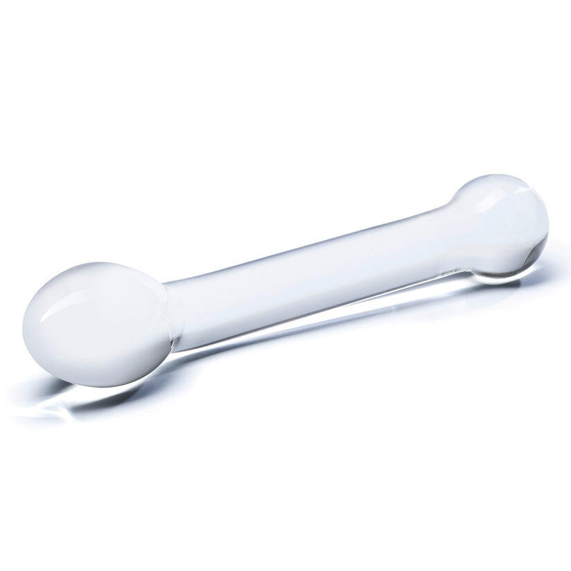 Стеклянный анальный фаллоимитатор Glas Calisto Clear Glass Dildo, бесцветный, до 18 см GLAS-78 - Glas - Анальные стимуляторы - Купить