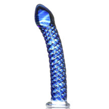 Стимулятор Pipedream Icicles витой 17.8 см, синий