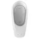 Вибратор для пар Satisfyer Double Fun с пультом ДУ, белый