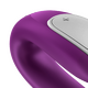 Стимулятор для пар Satisfyer Double Fun с пультом ДУ, фиолетовый