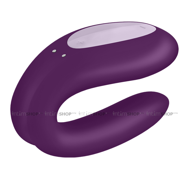 Стимулятор для пар Satisfyer Double Joy, фиолетовый от IntimShop