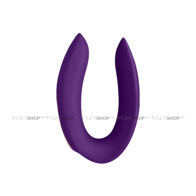 Стимулятор для пар Satisfyer Double Plus, фиолетовый от IntimShop