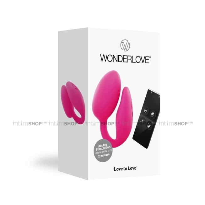 Стимулятор для пар Love To Love Wonderlove, розовый от IntimShop