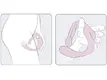 Стимулятор клитора и влагалища Adrien Lastic O Venus, розовый