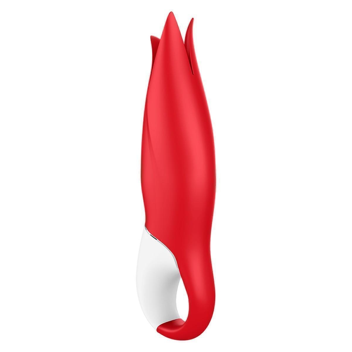 Стимулятор с вибрирующими лепестками Satisfyer Vibes Power Flower, красный
