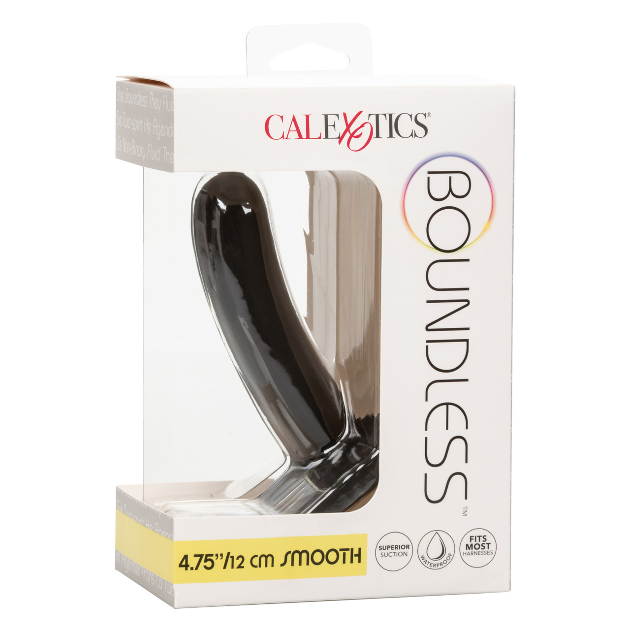 Фаллоимитатор CalExotics Boundless Smooth Probe 12 см, черный