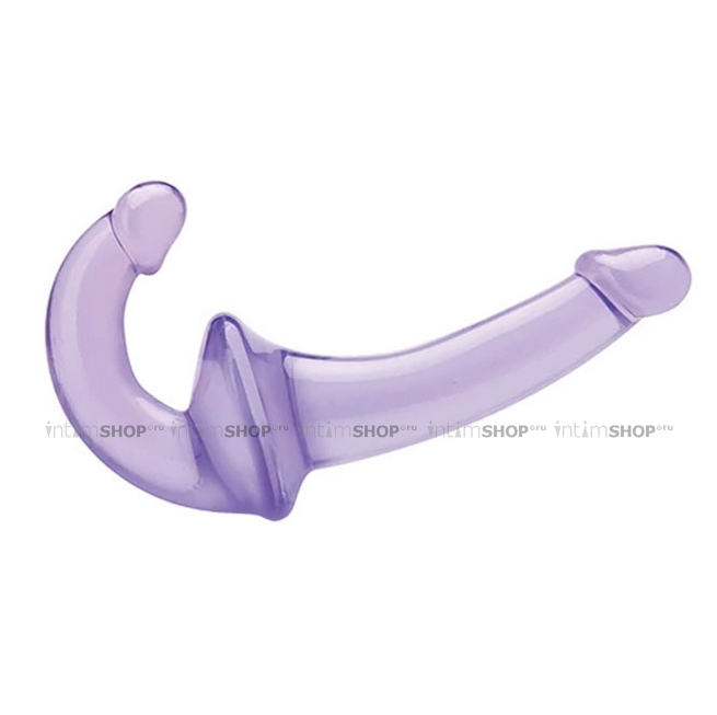 Безремневой страпон Lux Fetish, фиолетовый
