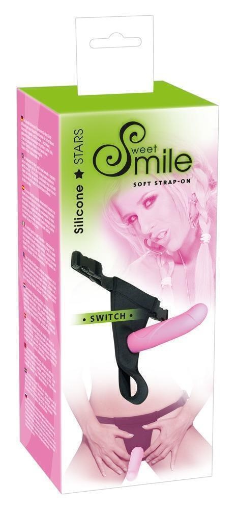 Страпон Orion Smile Soft Strap On, розовый