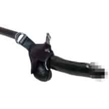 Страпон полый на ремнях PipeDream Fetish Fantasy Extreme Hollow Strap On, черный