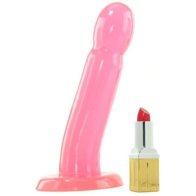 Страпон Topco Sales Climax® Strap-on Ice Dong & Harness set, розовый