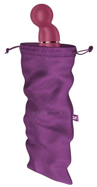 

Мешочек Satisfyer Treasure Bag для хранения секс-игрушек XL, фиолетовый