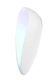 Таппинг-стимулятор Hot Planet Pandora с насадкой для вакуумной стимуляции, белый