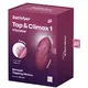 Таппинг-стимулятор с вибрацией Satisfyer Tap & Climax 1, бордовый
