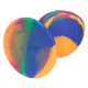 Анальная пробка CalExotics Cheeky Tie-Dye Swirl L, разноцветная