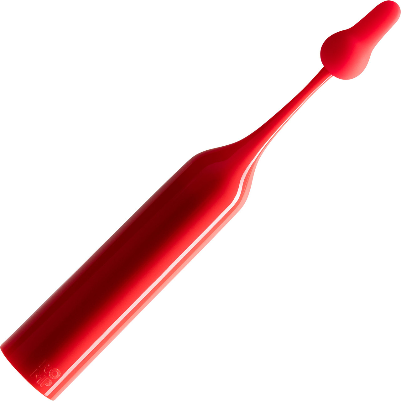 Точечный вибратор Romp Pop с двумя насадками, красный