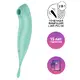 Вакуумно-волновой стимулятор и точечный вибратор Satisfyer Twirling Pro+, мятный