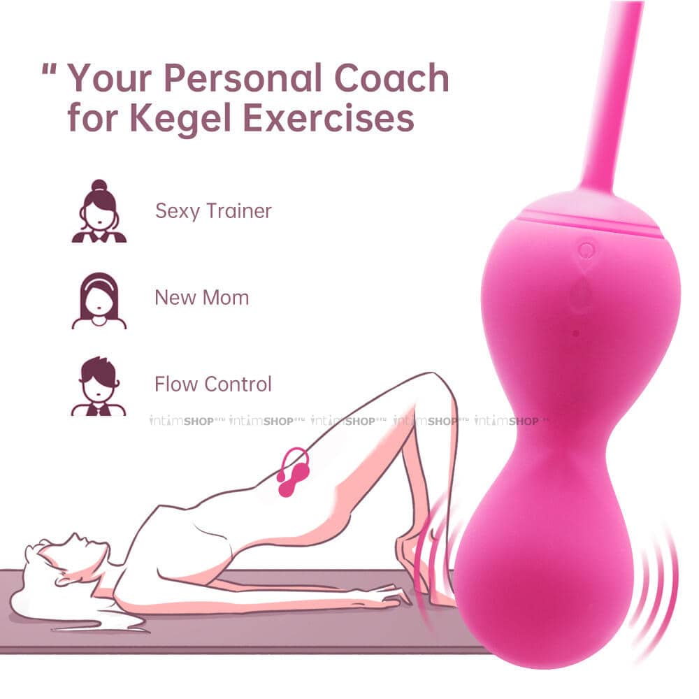 Тренажер Кегеля Magic Motion Kegel Master Gen 2, розовый
