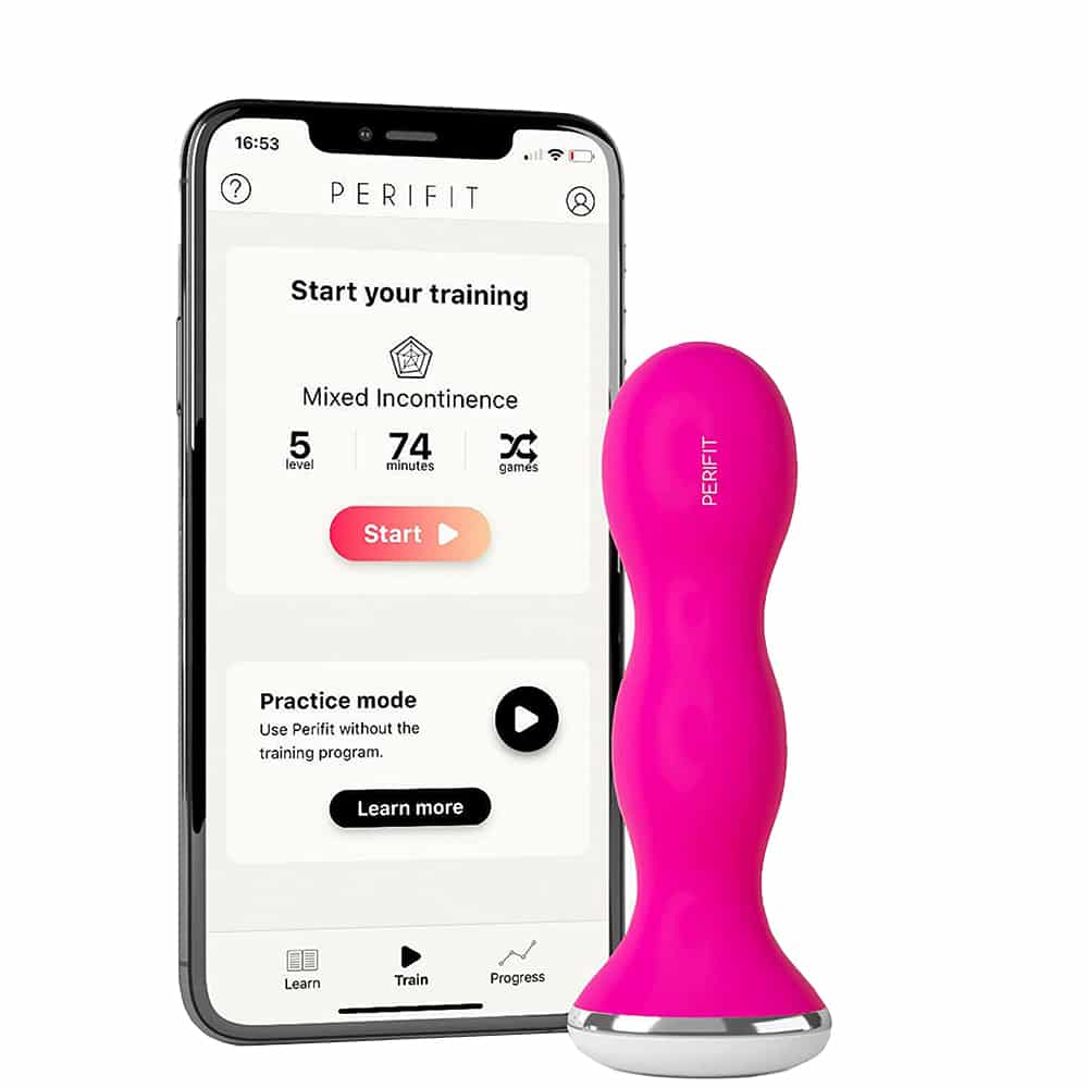 Тренажер вагинальных мышц Perifit Care, розовый