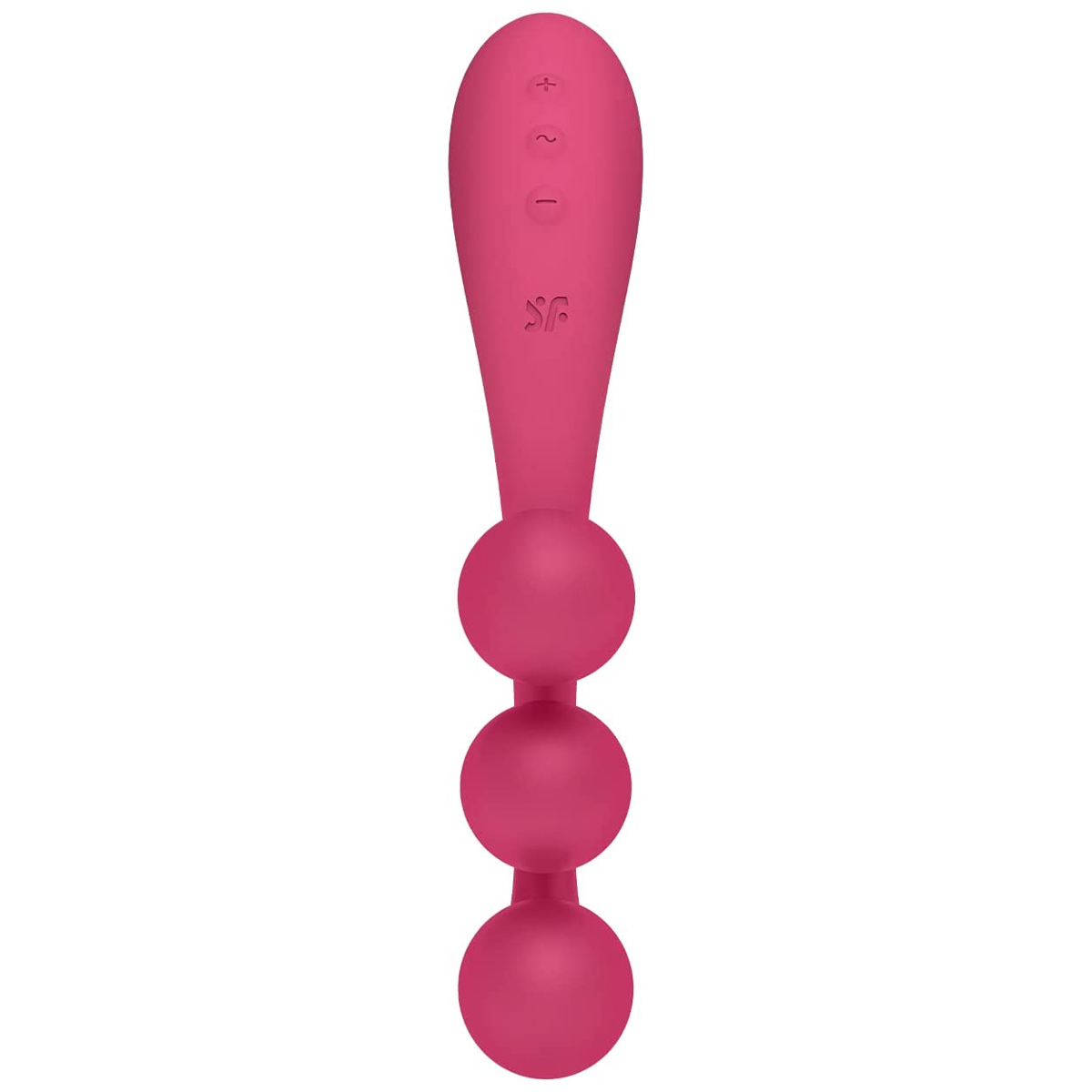 Тройной вибростимулятор Satisfyer Tri Ball 1, красный