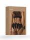 Трусики с доступом и бантом Le Frivole Easy to love 42-44, чёрные