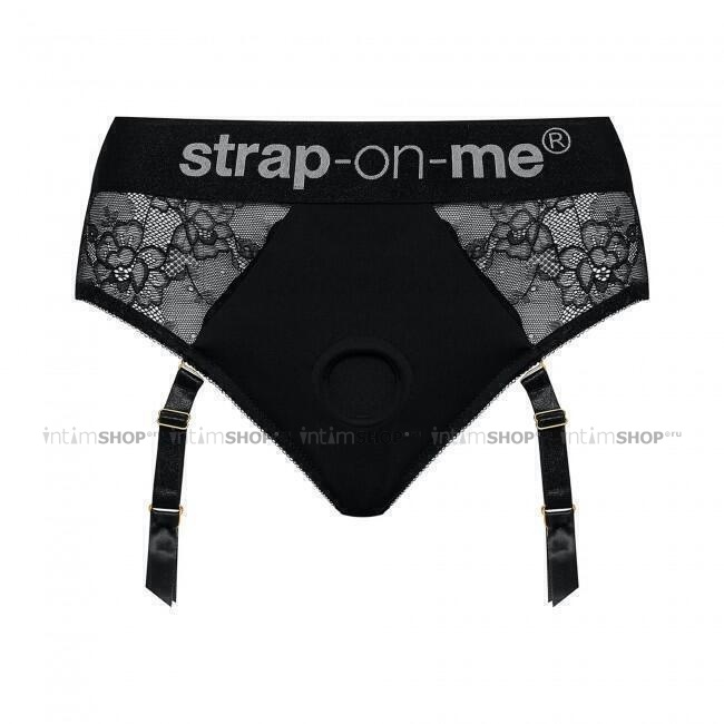 Трусики для страпона Strap-on-me Diva Harness XL, черные