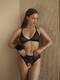 Трусики с доступом и бантом Le Frivole Easy to love 46-48, чёрные
