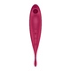 Вакуумно-волновой стимулятор и точечный вибратор Satisfyer Twirling Pro+, красный
