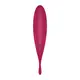 Вакуумно-волновой стимулятор и точечный вибратор Satisfyer Twirling Pro+, красный