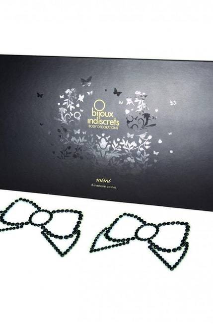 Украшение на грудь Bijoux Indiscrets Mimi Bow Black
