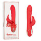 Вибратор-кролик с нагревом CalExotics Jack Rabbit, красный