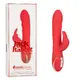 Вибратор-кролик с нагревом CalExotics Jack Rabbit, красный