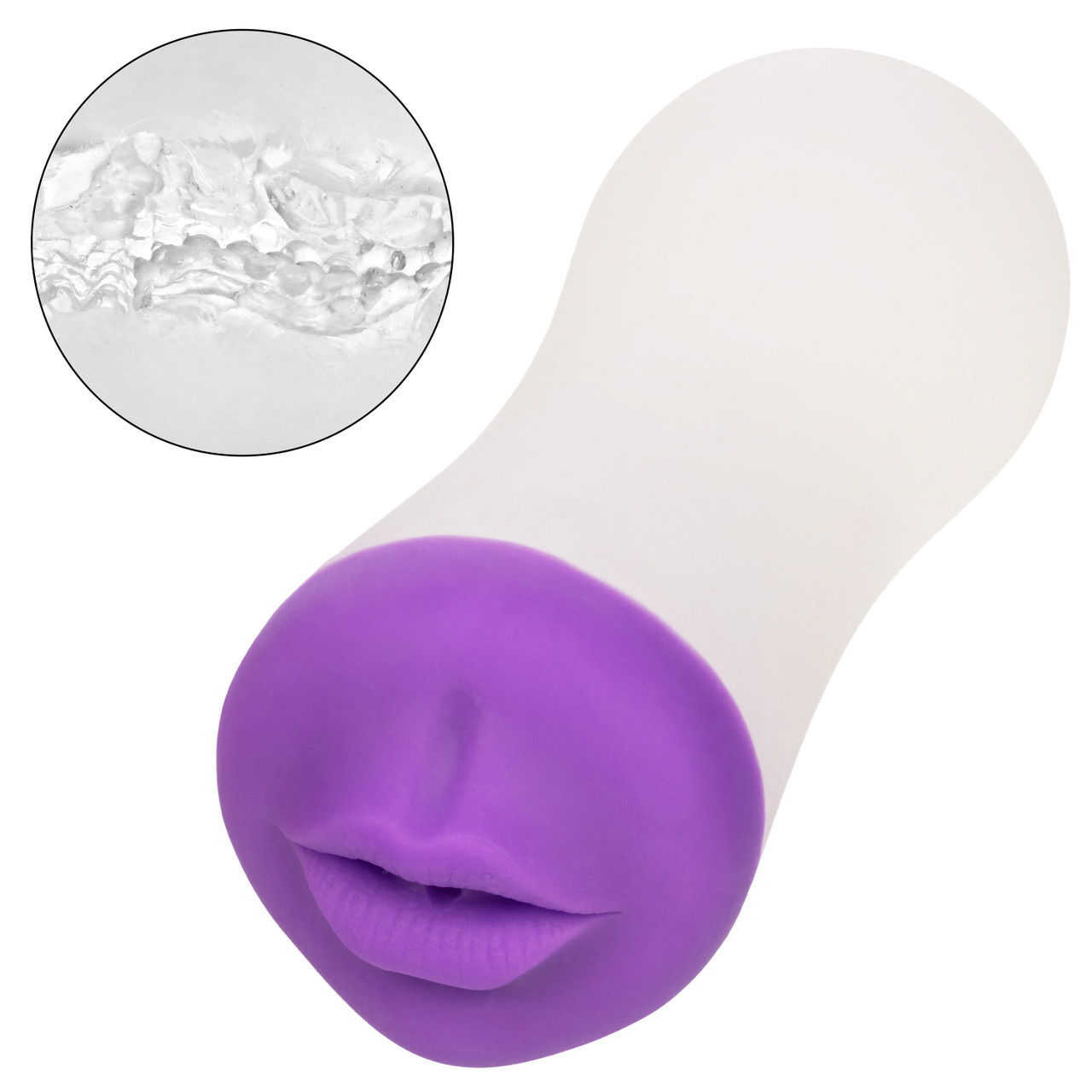 Мастурбатор-ротик CalExotics The Gripper Deep Throat Grip, фиолетовый