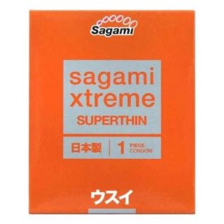 Ультратонкие латексные презервативы Sagami Xtreme Superthin, 1 шт