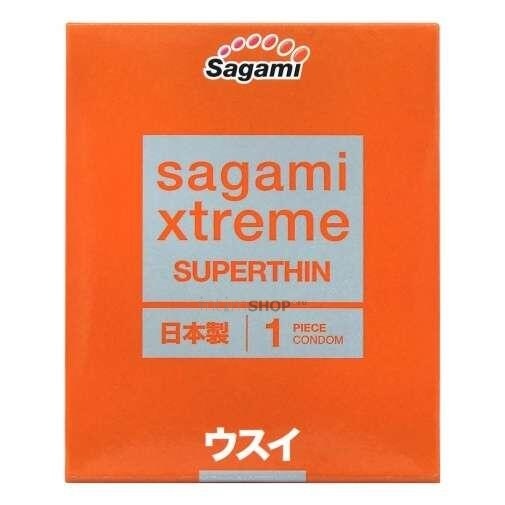 фото Ультратонкие латексные презервативы Sagami Xtreme Superthin, 1 шт