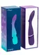 Вибромассажер We-Vibe Wand с насадками, фиолетовый