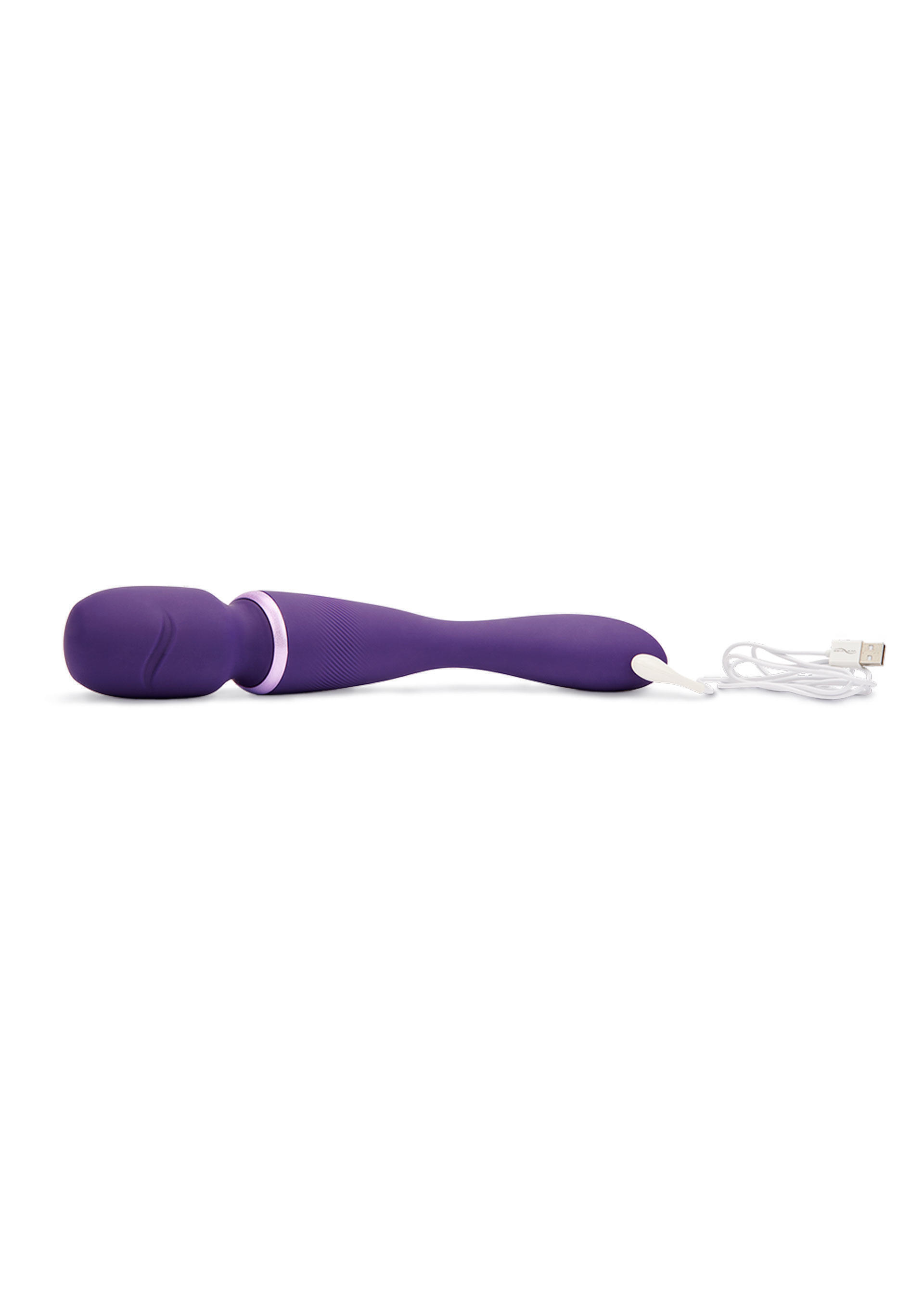 Вибромассажер We-Vibe Wand с насадками, фиолетовый