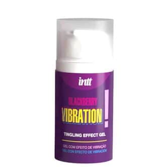 Жидкий вибратор Intt Vibration Blackberry, 15 мл 