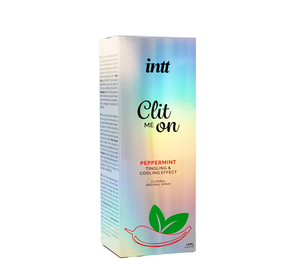 Возбуждающий спрей для клитора Intt Clit Me On Мята, 12 мл