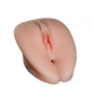 Мастурбатор вагина-анус с вибрацией и пультом ДУ Джага-Джага Клеопатра, телесный