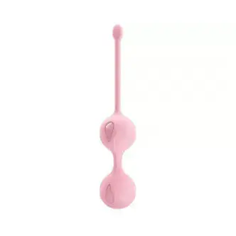 Вагинальные шарики Baile Kegel Tighten Up I Pretty Love, розовые