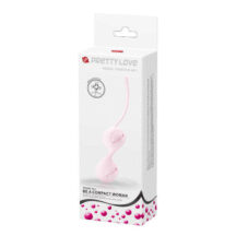 Вагинальные шарики Baile Kegel Tighten UP I, розовые
