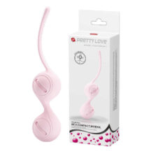Вагинальные шарики Baile Kegel Tighten UP I, розовые
