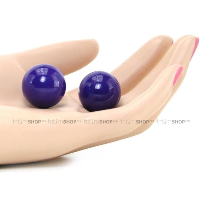 Вагинальные Шарики Ben Wa Balls, фиолетовые от IntimShop