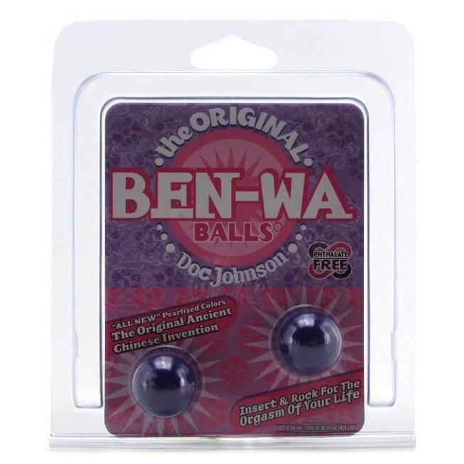 Вагинальные Шарики Ben Wa Balls, фиолетовые от IntimShop