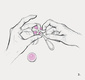 Вагинальные шарики Gvibe Geisha Balls 2, розовые