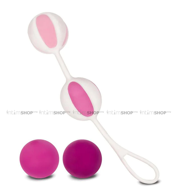 Вагинальные шарики Gvibe Geisha Balls 2 розовые